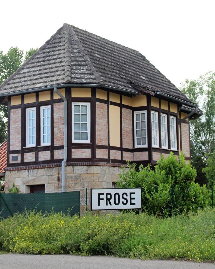"Altes Stellwerk Frose" Am Froser See Екстериор снимка